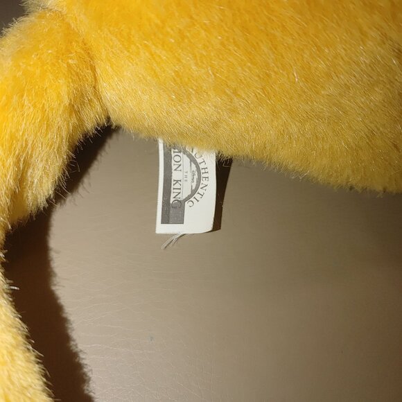 Disneys The Lion King Plush Lion Stuffed Animal Soft Toy Yellow Brown 12 Inch - Picture 4 of 10